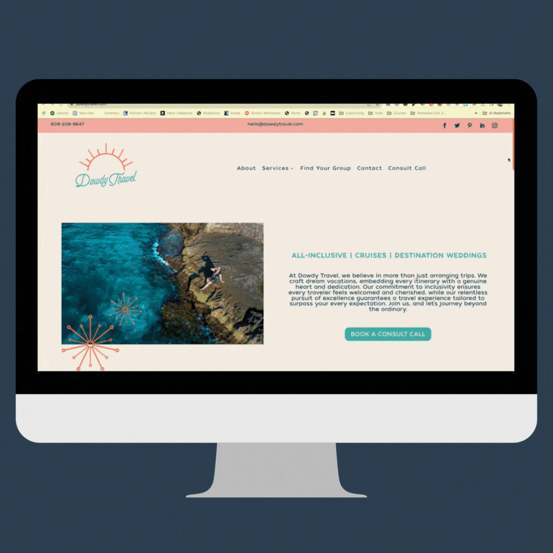 Dowdy Travel Scroll Dowdy Travel Scroll